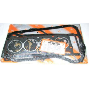 Набор прокладок двигателя ВАЗ 21213 (82,0) с герметиком полный Люкс <b>АВТОГАСКЕТ (2101-1203020, 2101-1008025, 2101-1009070, 2101-1003270, …)</b>-1