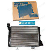 Радиатор охлаждения ВАЗ 2106 алюминиевый <b>АВТОСТАНДАРТ 21060-1301012-88</b> (2106-1301012)