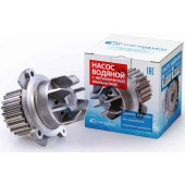 Помпа ВАЗ 2110-2112 инж.16 кл. 1118 Калина, 2170 Приора до 2008г с улучшенной крыльчаткой <b>АВТОСТАНДАРТ 2112-1307010-99</b>