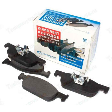 Колодки тормозные передние Lada X-Ray двиг.ВАЗ 155мм <b>АВТОСТАНДАРТ 410605536R88</b> 410605536R