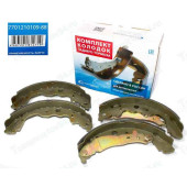 Колодки тормозные задние LADA Largus <b>АВТОСТАНДАРТ 77012-1010988</b>
