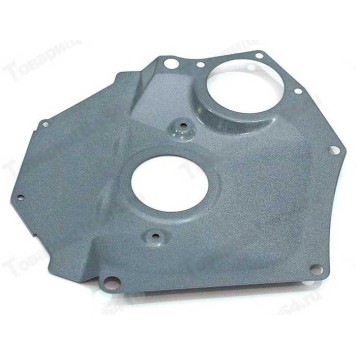 Крышка картера сцепления ВАЗ 2101-2107, 2121 (щиток к блоку цилиндров) пыльник КПП <b>АВТОВАЗ 2101-1601120</b>