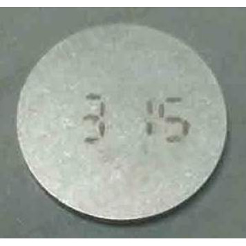 Шайба регулировки клапанов ВАЗ 2108 (пятак) 3,15 <b>АВТОВАЗ 2108-1007056-12</b>