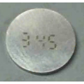 Шайба регулировки клапанов ВАЗ 2108 (пятак) 3,45 <b>АВТОВАЗ 2108-1007056-20</b>