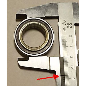 Подшипник рулевого вала ВАЗ 2108 в сборе (1000805) ВПЗ-23 (Вологда) <b>АВТОВАЗ 2108-3401120-03</b>-2