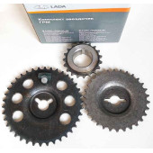 Шестерни (звездочки) ГРМ ВАЗ 21214, 2123 Нива Шевроле под датчик фаз <b>АвтоВАЗ 2123-1006020-87</b> (2123-105030, 2123-1006019, 2123-1011220)
