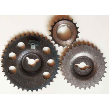 Шестерни (звездочки) ГРМ ВАЗ 21214, 2123 Нива Шевроле под датчик фаз <b>АвтоВАЗ 2123-1006020-87</b> (2123-105030, 2123-1006019, 2123-1011220)-4