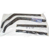 Ветровики (дефлекторы) для дверей ВАЗ 2105, 2107 вставные <b>AZARD ДЕФ00002</b>