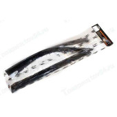 Ветровики ВАЗ 2171 Приора 4шт VORON GLASS особо прочные накладные на скотч <b>AZARD ДЕФ00288</b>