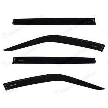 Ветровики (дефлекторы) для дверей ВАЗ 2111, 2171 Приора VORON GLASS самоклеящиеся <b>AZARD ДЕФ00295</b>