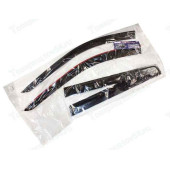 Ветровики LADA Largus 4шт накладные на скотч <b>AZARD DEF00896</b>