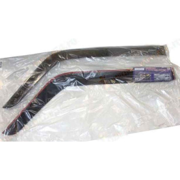 Ветровики (дефлекторы) для дверей ВАЗ 21213 Нива самоклеящиеся (компл.2шт) <b>AZARD DEF00897</b>