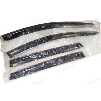 Ветровики LADA X-Ray 4шт накладные на скотч <b>AZARD DEF00901</b>