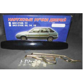 Ручки двери наружные ВАЗ 2109, 2115 ЕВРО (4шт ) неокрашенная <b>AZARD ЕВР00041</b>