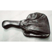 Ручка рычага КПП ВАЗ 2110 с чехлом и рамкой (натуральная кожа) черный <b>AZARD КПП00068</b>