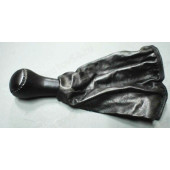 Ручка рычага КПП ВАЗ 2108-21099 с чехлом (натуральная кожа) черный <b>AZARD КПП00094</b>