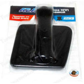 Ручка рычага КПП ВАЗ 2170 Приора с чехлом и рамкой (натуральная кожа) черный <b>AZARD КПП00132</b>