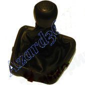 Ручка рычага КПП ВАЗ 1118 Калина с чехлом и рамкой (натуральная кожа) черный <b>AZARD КПП00174</b>