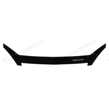 Спойлер на капот (мухобойка) ВАЗ 2170 Приора VORON GLASS особо прочный <b>AZARD МУХ00035</b>