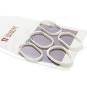 Прокладка впускного модуля LADA Largus, Renault Logan 16V силикон белый (5шт) <b>БАЛАКОВО Запчасть 10905</b>