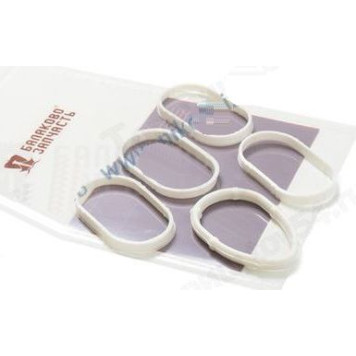 Прокладка впускного модуля LADA Largus, Renault Logan 16V силикон белый (5шт) <b>БАЛАКОВО Запчасть 10905</b>