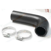 Патрубок радиатора ВАЗ 2108 инж. уголок с хомутами <b>БАЛАКОВО Запчасть 13093</b>