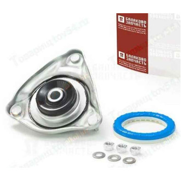 Опора передней стойки ВАЗ 2190 Гранта с ЭУР (смещение оси 12 мм) + подшипник, гайки, шайбы <b>БАЛАКОВО Запчасть 19045</b>