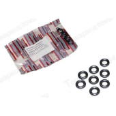 Кольцо форсунки инжектор уплотнительное ВАЗ,Газ (к-т=8шт) графит <b>Балаково 2111-1132188(из 8-ми)УСALT</b>