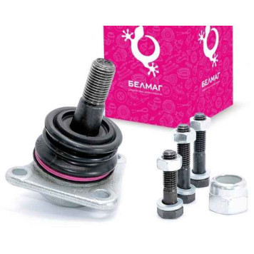 Опора шаровая ВАЗ 21214 НИВА-М Конвейерная верхняя с накл.фланц. с крепежом <b>БЕЛМАГ BM.0164</b> (21214-2904192-02)