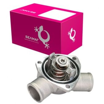 Термостат ВАЗ 2170 Приора, 2108-2115 (инж.) термоэлемент в сборе с крышкой 85°С <b>БЕЛМАГ BM.0280</b>