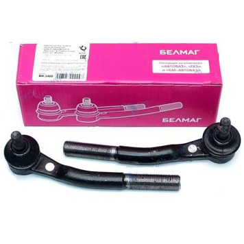 Наконечники рулевых тяг ВАЗ 2108 наружн.комплект БЕЛМАГ BM.0460 (2108-3414056 + 2108-3414057)