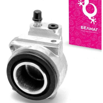 Цилиндр тормозной передний ВАЗ 2101 внешний левый <b>БЕЛМАГ BM.1124</b> (21010-3501181)