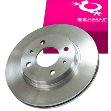 Диск тормозной ВАЗ 2110, 2190 Гранта вентилируемый R 13 <b>БЕЛМАГ BM.1461</b> (21100-3501070)