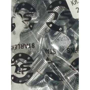 Болт колеса М12х28х1,25 под литой диск ВАЗ 2108, ключ 17 хром БелЗАН (Б56)-1