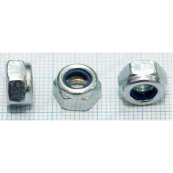 Гайка М6 с нейлоновым кольцом <b>БелЗАН 12574211</b>