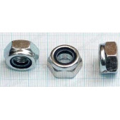 Гайка М10*1,25 с нейлоновым кольцом <b>БелЗАН 12574511</b>