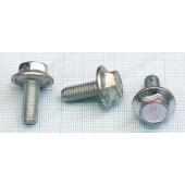 Болт М8*20 крепления бампера с буртиком <b>БелЗАН 13838121</b>