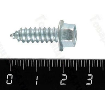 Винт крепления крыла ВАЗ 2108 саморез 6,4х19 под ключ на 8 (2108-8403066)