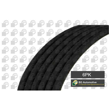Ремень поликлиновой <b>BGA 6PK1733</b>