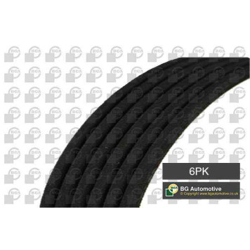 Ремень поликлиновой <b>BGA 6PK1880</b>