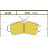 Колодки тормозные дисковые <b>BLITZ BB0138</b>