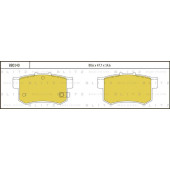 Колодки тормозные дисковые <b>BLITZ BB0140</b>