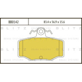 Колодки тормозные дисковые <b>BLITZ BB0142</b>