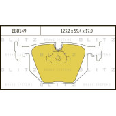 Колодки тормозные дисковые <b>BLITZ BB0149</b>