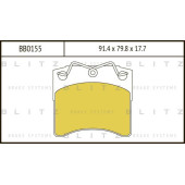 Колодки тормозные дисковые <b>BLITZ BB0155</b>