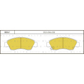 Колодки тормозные дисковые <b>BLITZ BB0167</b>