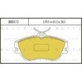 Колодки тормозные дисковые <b>BLITZ BB0172</b>