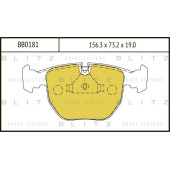 Колодки тормозные дисковые <b>BLITZ BB0181</b>