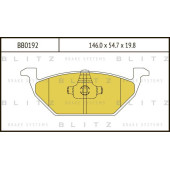 Колодки тормозные дисковые <b>BLITZ BB0192</b>