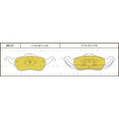 Колодки тормозные дисковые <b>BLITZ BB0205</b>